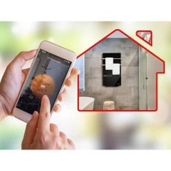 Sèche-serviettes électrique Digital Couleur Noire Avec Contrôle WIF... -Magasin de matériel de chauffage professionnel seche serviettes electrique digital couleur noire avec controle wifi 12041256 31914450 1140x1140