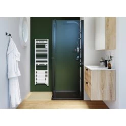 Sècheserviettes Riva 4 étroit Avec Soufflerie Blanc Satin 1300W -Magasin de matériel de chauffage professionnel secheserviettes riva 4 etroit avec soufflerie blanc satin 1300w 13773454 38059518 1140x1140