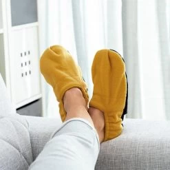 SHOP-STORY - HOT SOX YELLOW : Chaussons Chauffants Micro-Ondes -Magasin de matériel de chauffage professionnel shop story hot sox yellow chaussons chauffants micro ondes 11752454 31001890 1140x1140