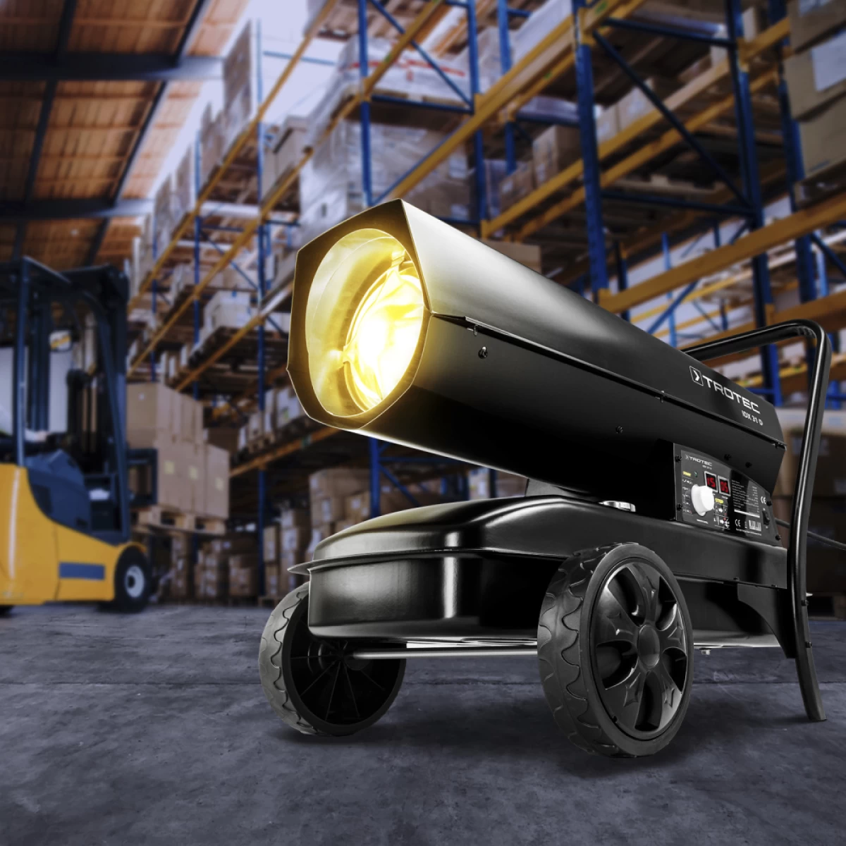 TROTEC Canon à Chaleur Au Fioul à Combustion Directe IDX 31 D Chauff... 7 TROTEC Canon à Chaleur Au Fioul à Combustion Directe IDX 31 D Chauff... – Image 5