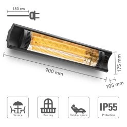 TROTEC Radiant Infrarouge électrique IR 2005 D’extérieur, 3000 W, ... -Magasin de matériel de chauffage professionnel trotec radiant infrarouge electrique ir 2005 dexterieur 11960750 1009272 72 1140x1140