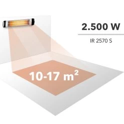 TROTEC Réglette Infrarouge IR 2570 S, 2500 Watts, Chauffage De Terras... -Magasin de matériel de chauffage professionnel trotec reglette infrarouge ir 2570 s de 2500 watts 7993675 1009106 6 1140x1140