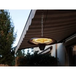 Chauffage De Terrasse électrique En Acier Noir KABA -Magasin de matériel de chauffage professionnel undef src sa picid 684013 x 1800 type color image