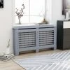 VidaXL Cache-radiateur Anthracite 152x19x81 Cm MDF