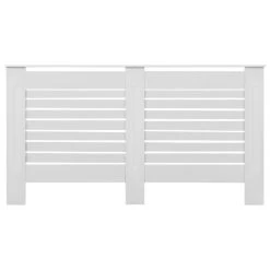 VidaXL Cache-radiateur Blanc 152x19x81,5 Cm MDF -Magasin de matériel de chauffage professionnel vidaxl cache radiateur blanc 152x19x815 cm mdf 7871381 19908555 1200x1200