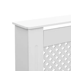 VidaXL Cache-radiateur Blanc 152x19x81,5 Cm MDF -Magasin de matériel de chauffage professionnel vidaxl cache radiateur blanc 152x19x815 cm mdf 7871407 19908689 1200x1200