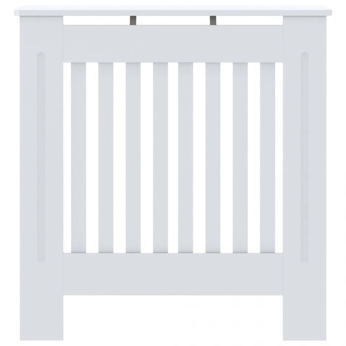 VidaXL Cache-radiateur MDF Blanc 78 Cm 5 VidaXL Cache-radiateur MDF Blanc 78 Cm – Image 3