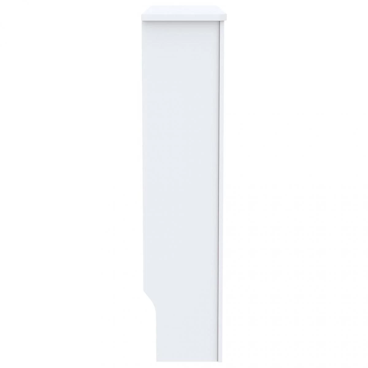 VidaXL Cache-radiateur MDF Blanc 78 Cm 6 VidaXL Cache-radiateur MDF Blanc 78 Cm – Image 4