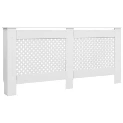 VidaXL Cache-radiateurs 2 Pcs Blanc 152x19x81,5 Cm MDF -Magasin de matériel de chauffage professionnel vidaxl cache radiateurs 2 pcs blanc 152x19x815 cm mdf 7871397 19908635 1200x1200
